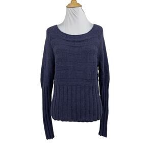Sublime Sweater Women S Hyacinth Superfine Alpaca Knitted Long Sleeve Bretonique